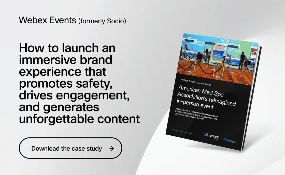 Download the case study to learn more about AmSpa's reimagined in-person event